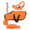 Crafty Ponies - Fleecedeken set, oranje Crafty Ponies - Fleecedeken set, oranje