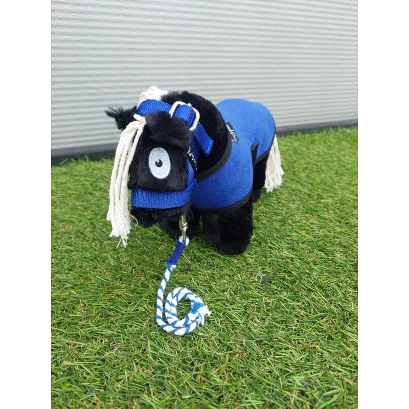 Crafty Ponies - Veulendekenset, blauw