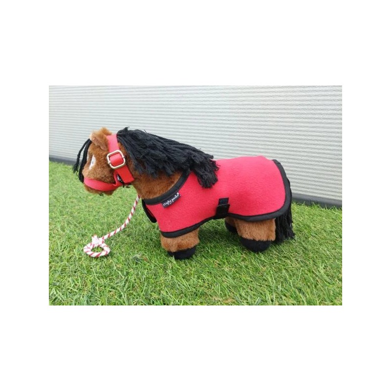 Crafty Ponies - Veulendekenset, rood