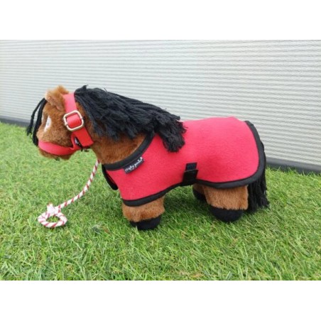 Crafty Ponies - Veulendekenset, rood Crafty Ponies - Veulendekenset, rood