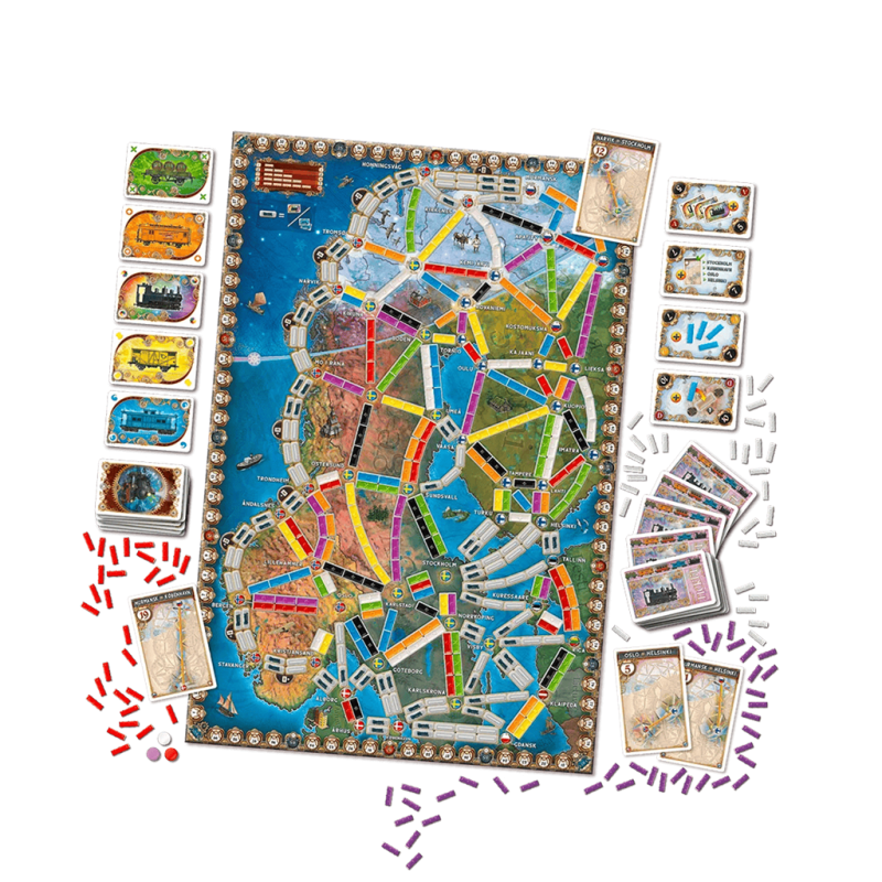 Ticket to Ride Northern Lights - Bordspel days of wonder