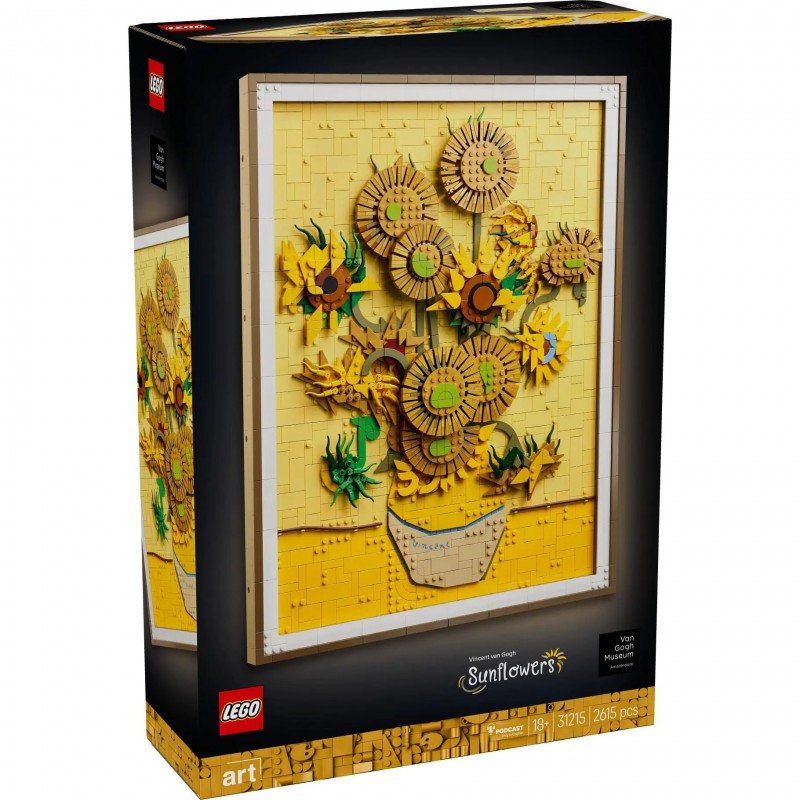 LEGO Art - 31215 Vincent van Gogh, Zonnebloemen
