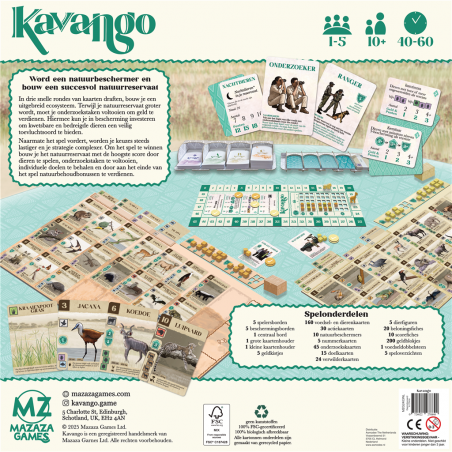 Kavango - Bordspel