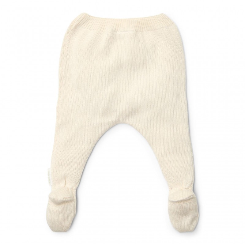 Gebreide broek, off white -  Little Goose, Little Dutch
