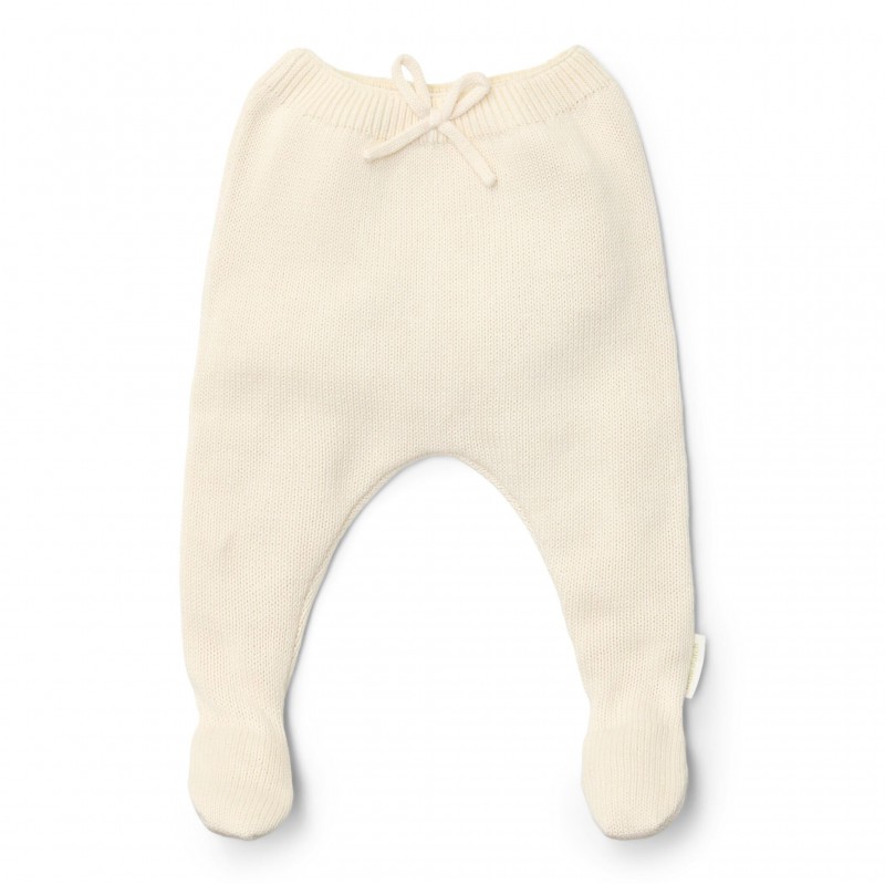 Gebreide broek, off white -  Little Goose, Little Dutch