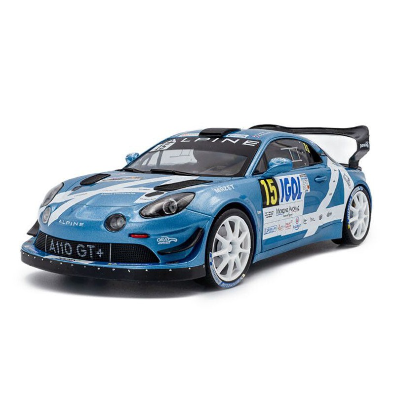 Alpine A110 RGT+ nr15 Astier / Giraudet Rally Mont Blanc '24, 1:18, Solido