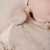 Gebreid boxpakje, soft beige melee - Little Goose, Little Dutch Gebreid boxpakje, soft beige melee - Little Goose, Little Dutch