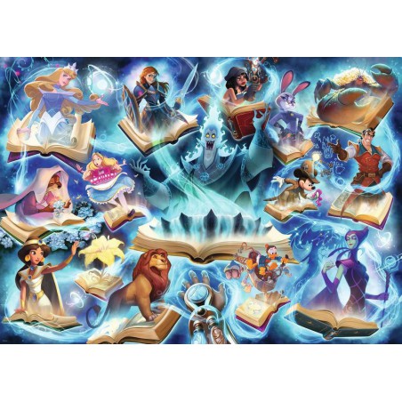 1000stukjes puzzel Ravensburger Disney Lorcana Glimmers of the Realm: Sapphire 1000stukjes puzzel Ravensburger Disney Lorcana Glimmers of the Realm: Sapphire