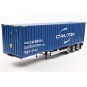 Container trailer + container CMA / CGM, 1:24, Solido
