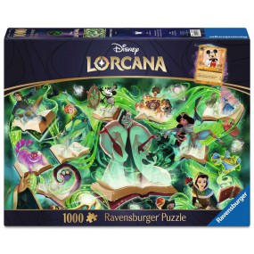 Disney Lorcana Glimmers of the Realm: Emerald, 1000 stukjes Ravensburger