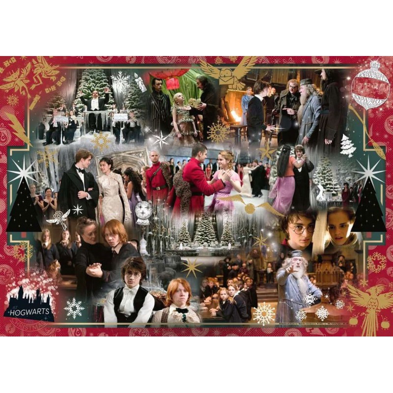 Harry Potter: Holidays at Hogwarts, 1000 stukjes Ravensburger