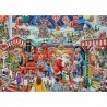 Kerst No. 29 Santa's steam train grotto 1000 stukjes Ravensburger
