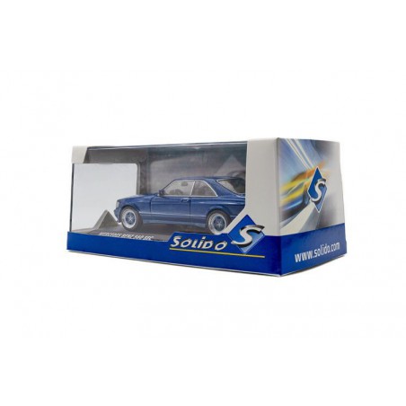 Mercedes Benz 560 SEC AMG Widebody '90 (Blauw) - 1:43 - Solido