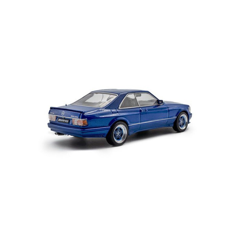 Mercedes Benz 560 SEC AMG Widebody '90 (Blauw) - 1:43 - Solido