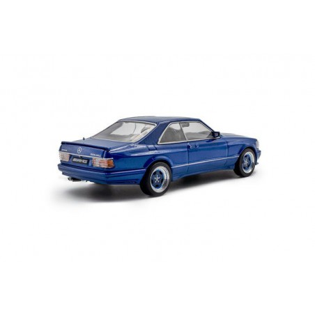 Mercedes Benz 560 SEC AMG Widebody '90 (Blauw) - 1:43 - Solido