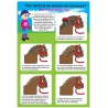 Crafty Ponies - Veulen knuffel, roan grijs Crafty Ponies - Veulen knuffel, roan grijs
