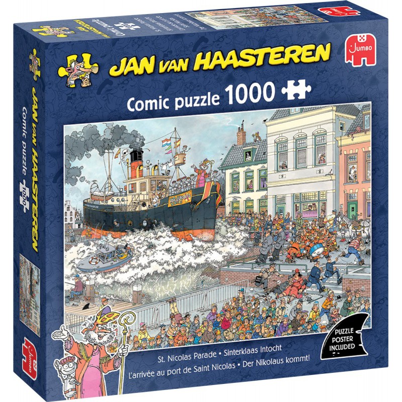 Jan van Haasteren, Sinterklaas intocht, 1000stukjes, Jumbo