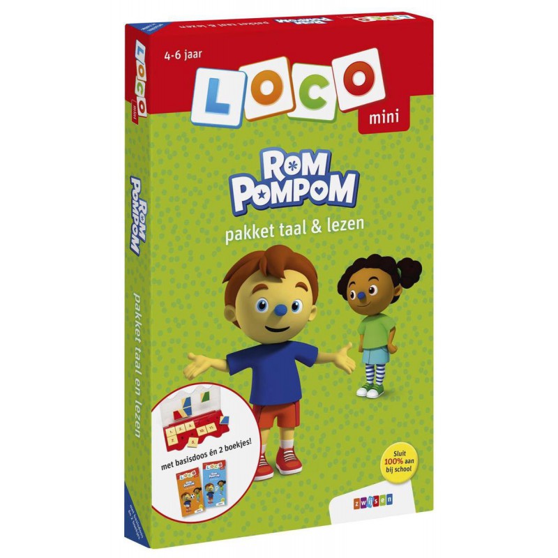 Mini Loco - Rom Pompom pakket taal & lezen, Zwijsen