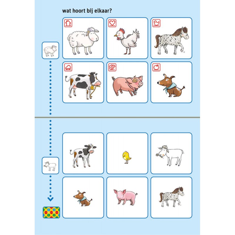 Loco Bambino - Pakket Fien en Teun op de boerderij zwijsen spelenderwijs leren