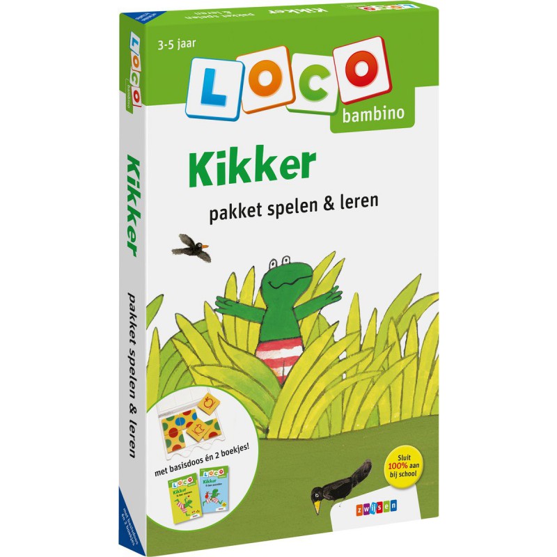 Loco Bambino - Pakket Kikker spelen en leren, Zwijsen