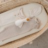 Muts, soft beige stripe - Little Goose, Little Dutch Muts, soft beige stripe - Little Goose, Little Dutch