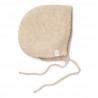 Gebreide muts, soft beige melee - Little Goose, Little Dutch Gebreide muts, soft beige melee - Little Goose, Little Dutch