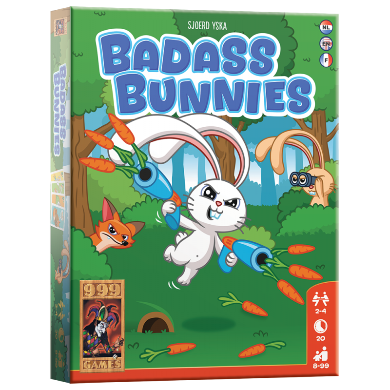 Badass Bunnies - Kaartspel, 999 Games