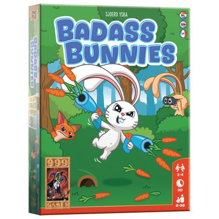 Badass Bunnies - Kaartspel, 999 Games