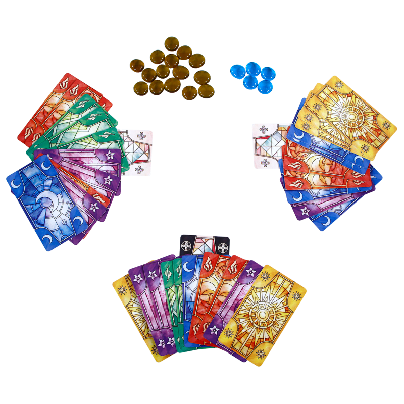 Slag in lood, kaartspel 999 Games