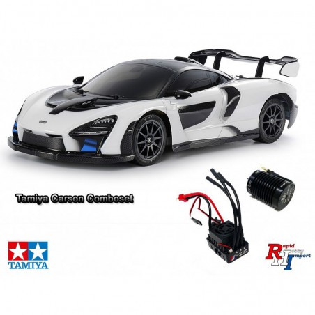 Mclaren Senna (TT-02) met Brushless motor en regelaar, Tamiya, Modelbouw RC Mclaren Senna (TT-02) met Brushless motor en regelaar, Tamiya, Modelbouw RC