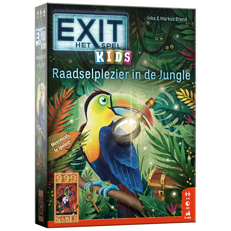 EXIT - Kids Raadselplezier in de jungle, 999 Games