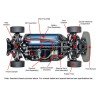 Honda NSX 2016 (TT-02) met Brushless motor en regelaar, Tamiya, Modelbouw RC Honda NSX 2016 (TT-02) met Brushless motor en regelaar, Tamiya, Modelbouw RC
