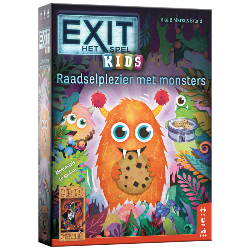 EXIT - Kids Raadselplezier met monsters, 999 Games