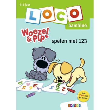 Loco Bambino - Woezel en Pip spelen met 123, Zwijsen