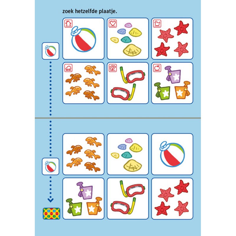 Loco Bambino - Woezel en Pip spelen met 123 Zwijsen spelenderwijs leren boekje