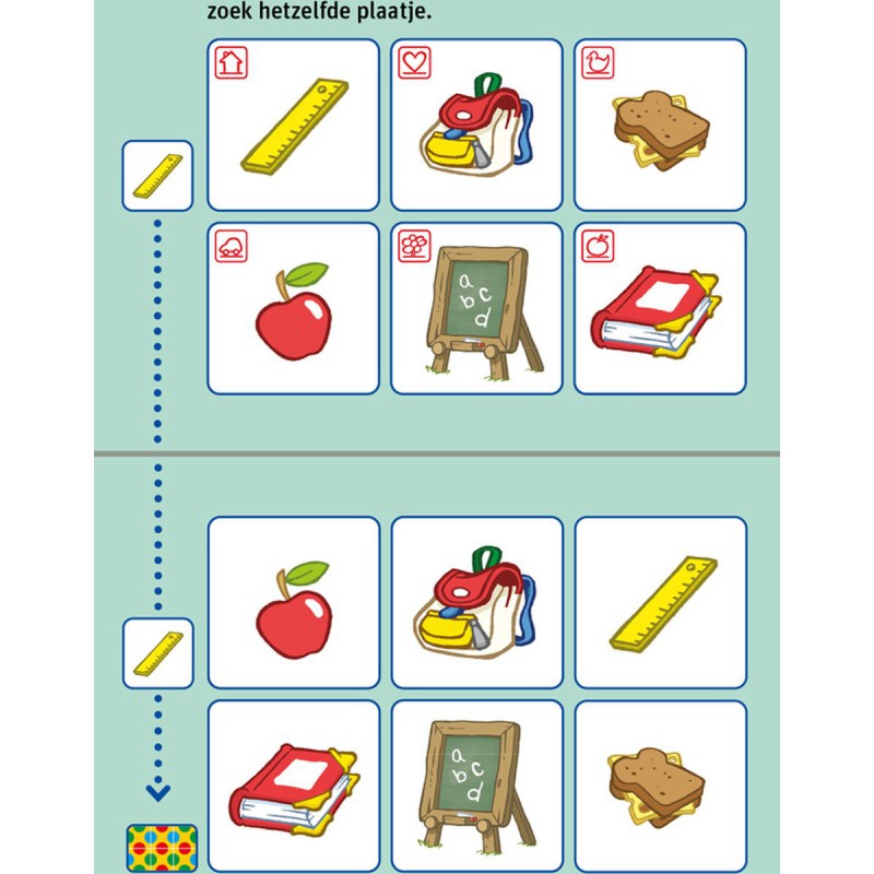 Loco Bambino - Woezel en Pip spelen met ABC Zwijsen spelenderwijs leren boekje