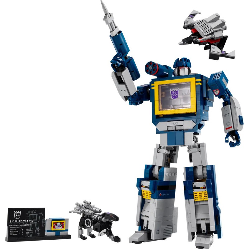 LEGO ICONS - 10358 Transformers Soundwave