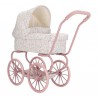 Metalen poppenwagen, soft flowers - Little Dutch Metalen poppenwagen, soft flowers - Little Dutch