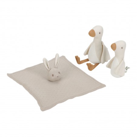 Gebreide giftset, Newborn Naturals - Little Dutch