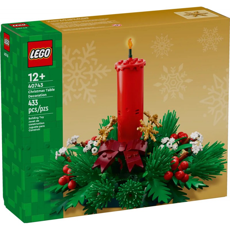 LEGO - 40743 Kersttafeldecoratie