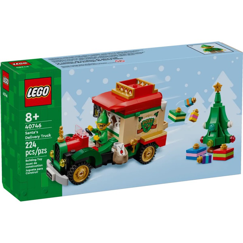 LEGO - 40746 Bezorgtruck van de Kerstman