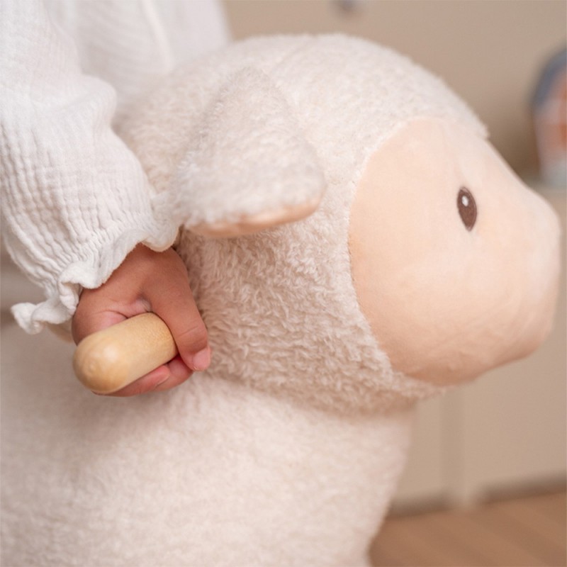 Schommelfiguur schaap Little Farm - Little Dutch