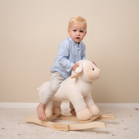 Schommelfiguur schaap Little Farm - Little Dutch
