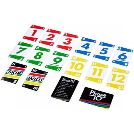 Phase 10, kaartspel, Mattel