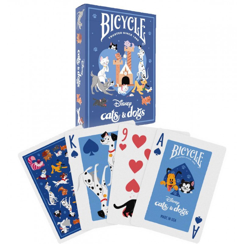 Pokerkaarten Bicycle Disney Cats & Dogs