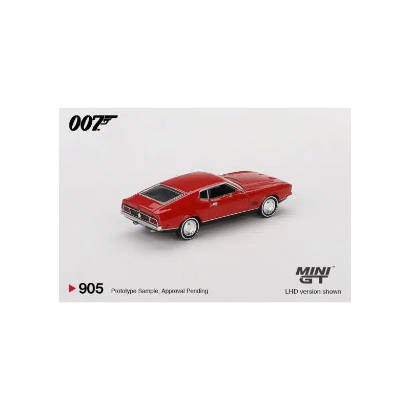 Ford Mustang M. 007 James Bond diamonds are forever, Mini GT (blister verpakking) (095-7E)