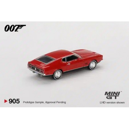 Ford Mustang M. 007 James Bond diamonds are forever, Mini GT (blister verpakking) (095-7E)