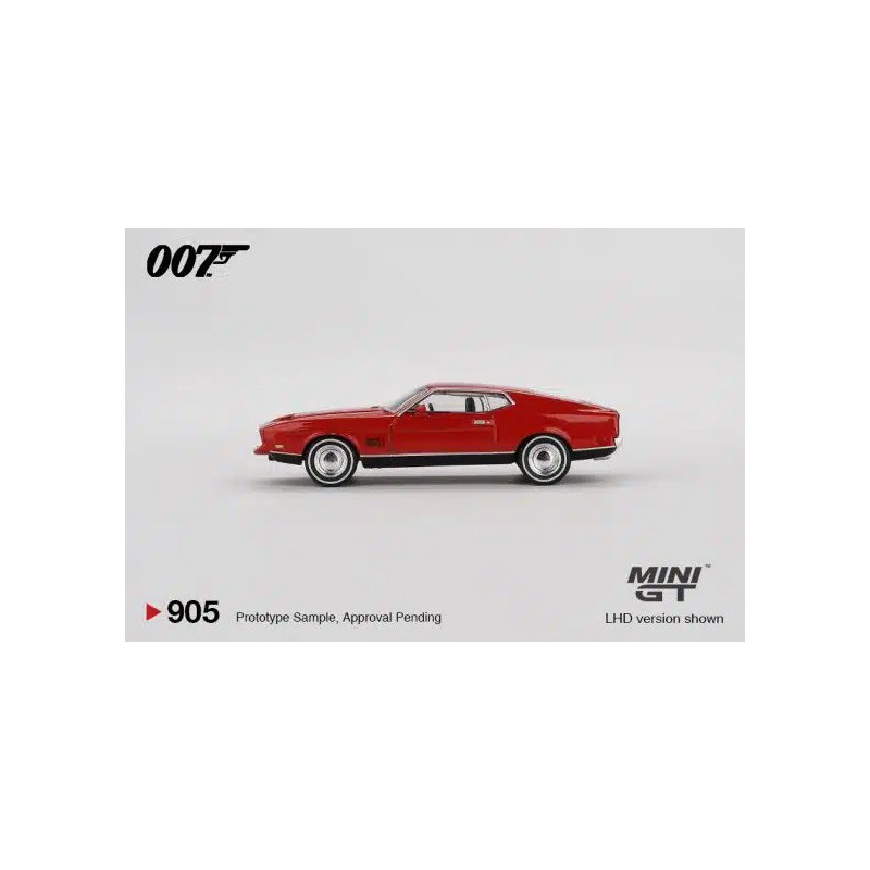 Ford Mustang M. 007 James Bond diamonds are forever, Mini GT (blister verpakking) (095-7E)