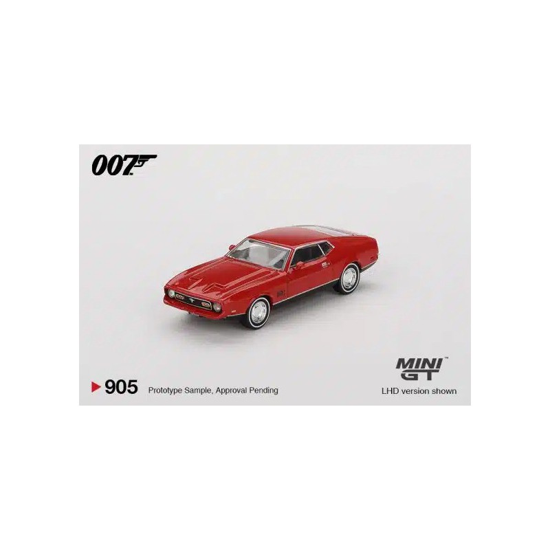 Ford Mustang M. 007 James Bond diamonds are forever, Mini GT (blister verpakking) (095-7E)