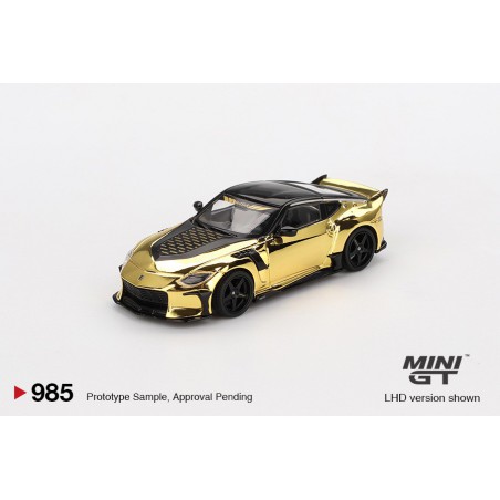 Nissan Z VeilSide FFZ400 Gold Chrome, Mini GT (blister verpakking) (985)